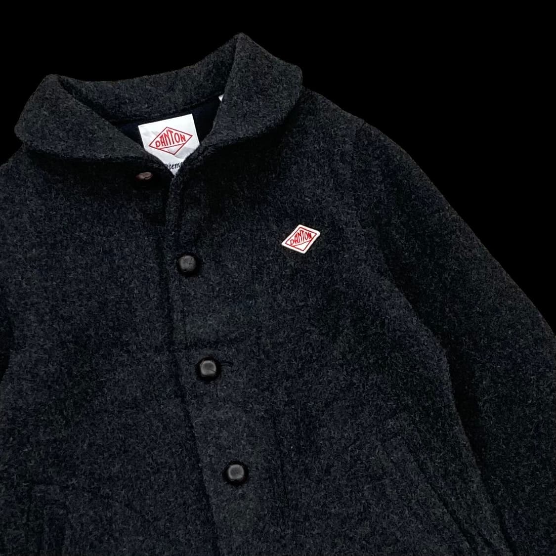 DANTON 단톤 차콜 그레이 모직 자켓 상품이미지2