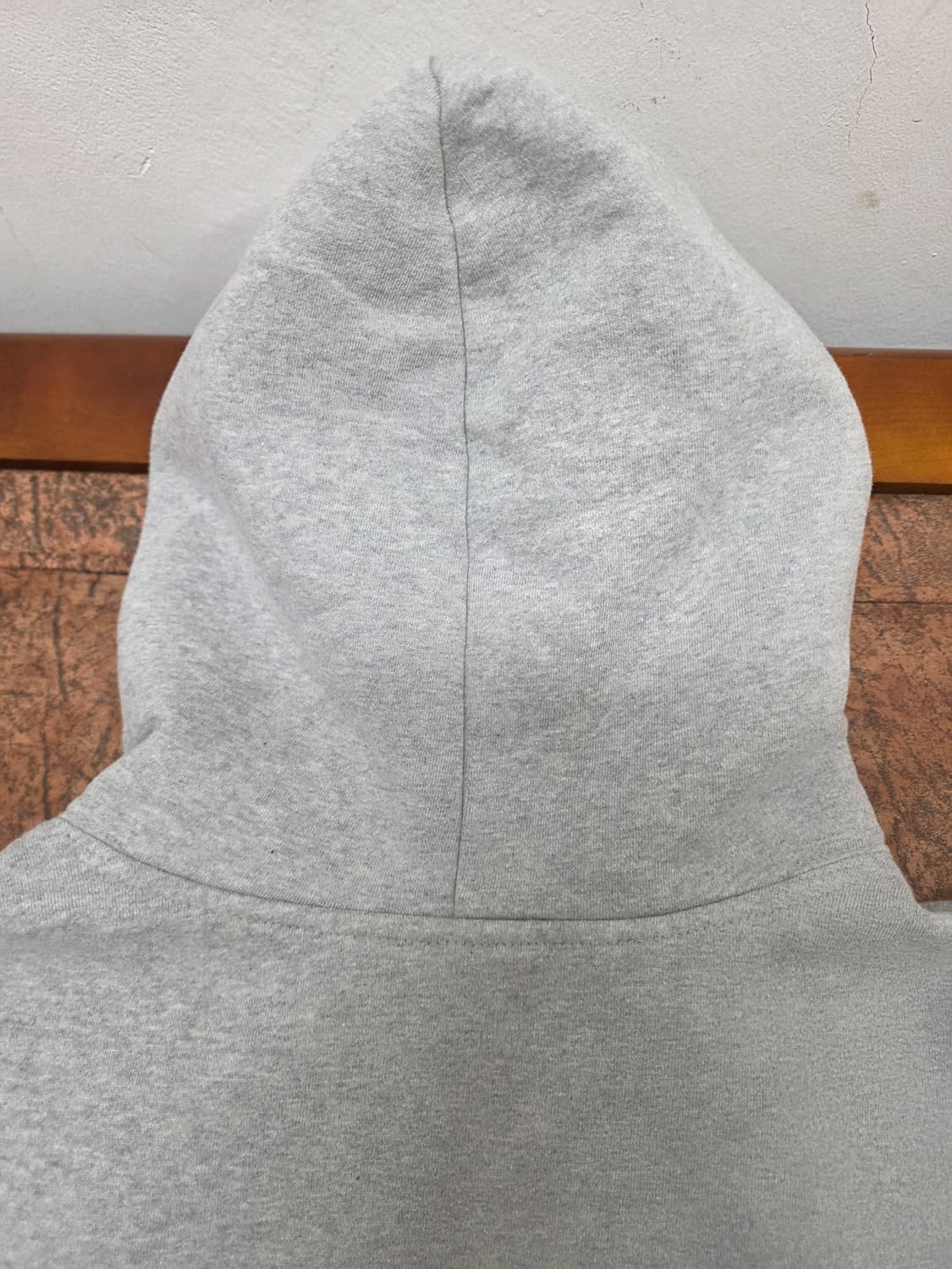 마하그리드 스타 로고 기모 후드티 그레이 L 상품이미지8