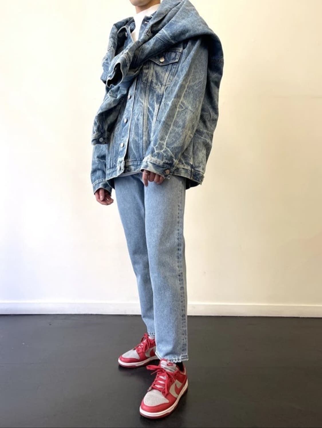 마틴로즈 페레로 블루데님 자켓 / M 상품이미지7