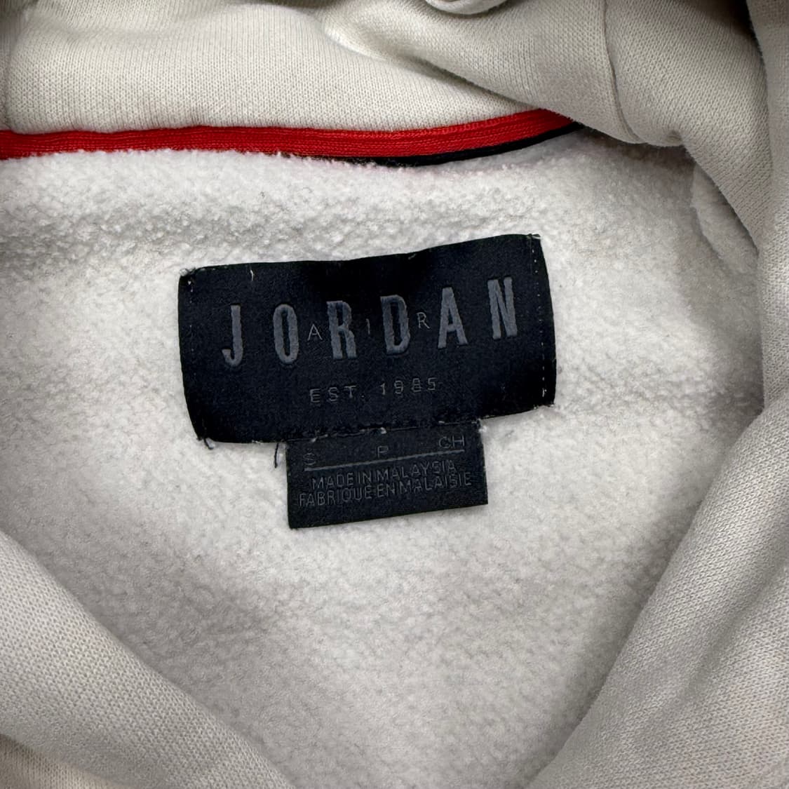 [S] 조던 아이보리 후드티 상품이미지5