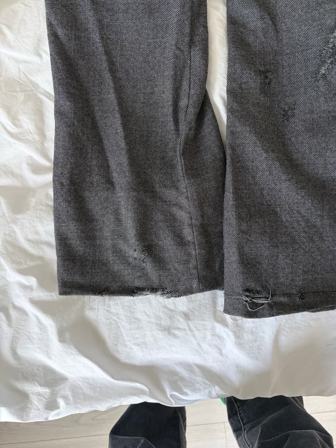 마르니(MARNI) 디스트로이드 플레어 팬츠 size 48 상품이미지8