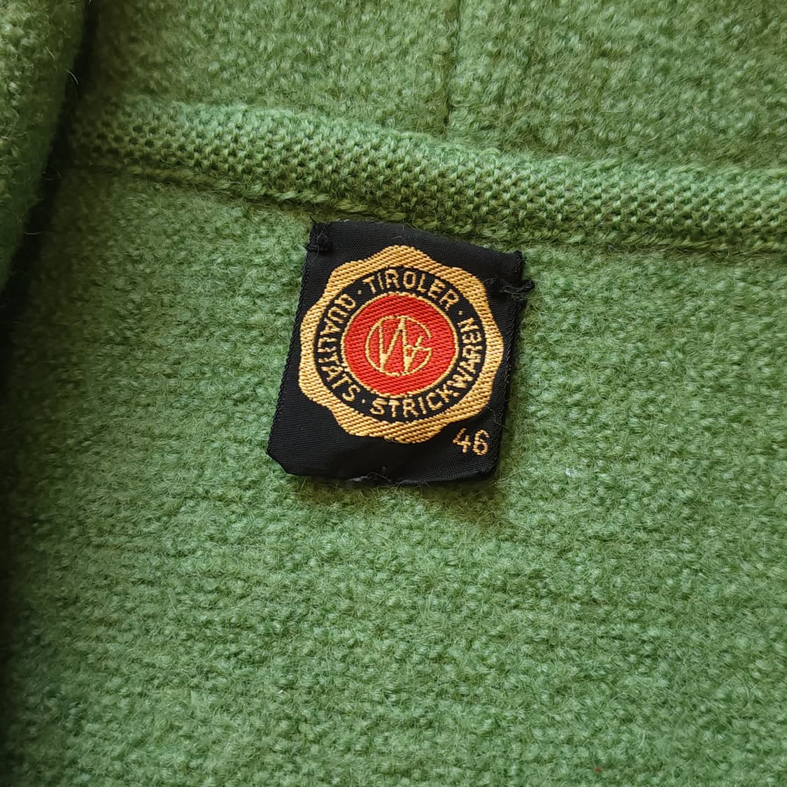 90s 울 트위드 자켓 프렌치 울 자켓 오스트리아 티롤자켓 빈티지 46 상품이미지5