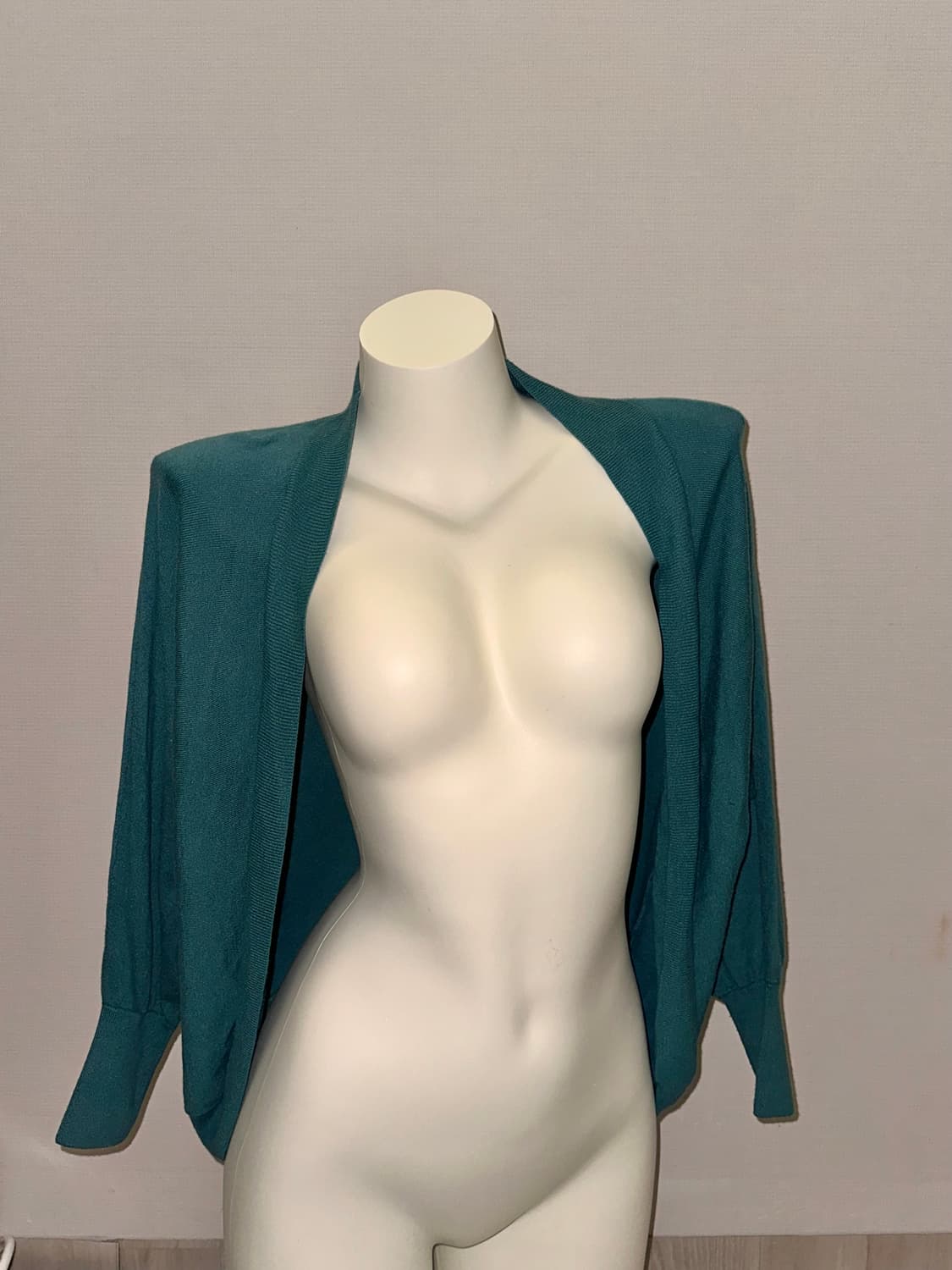 청록 빈티지 가디건 상품이미지1