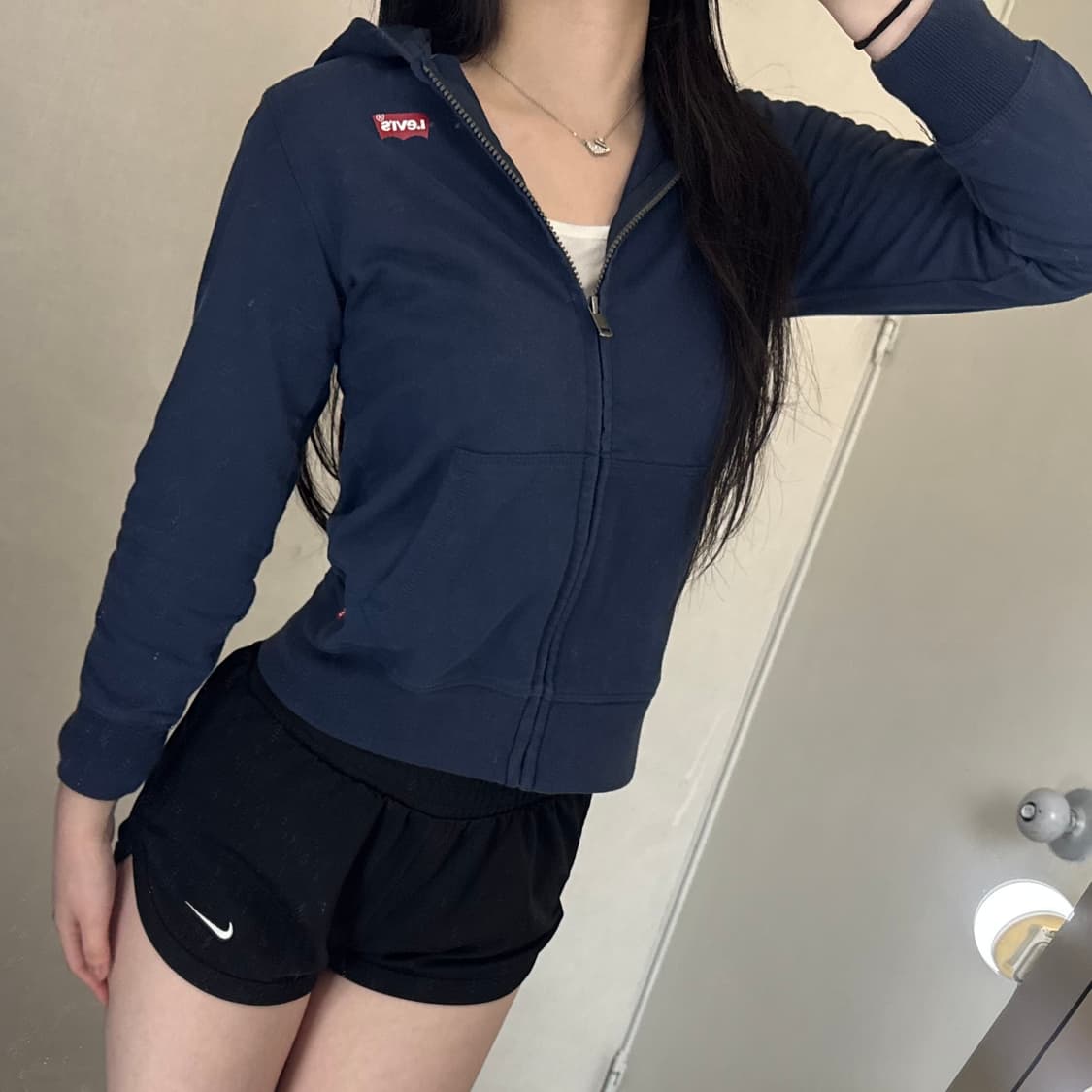 리바이스 네이비 후드집업 💙 상품이미지3