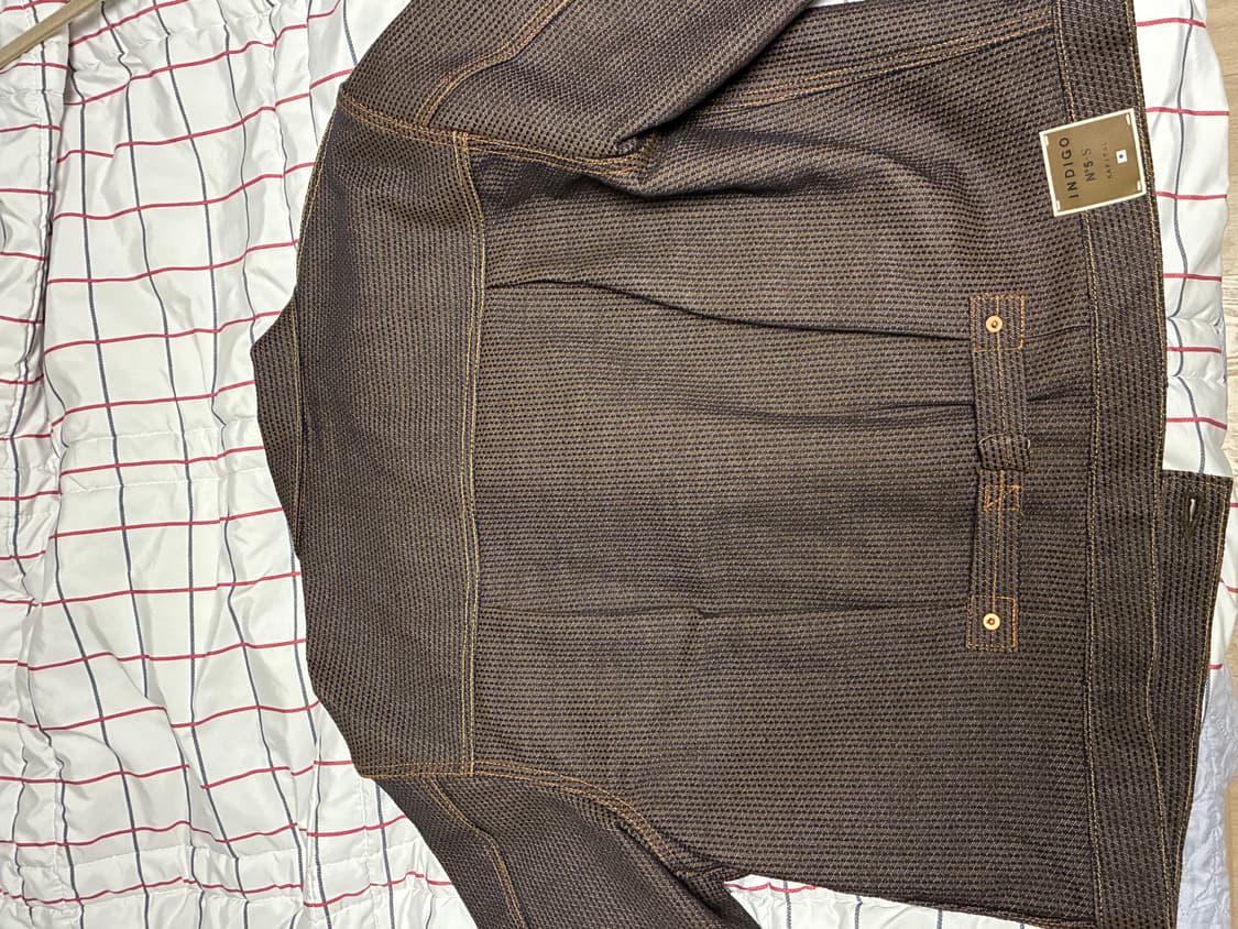 캐피탈 센츄리 데님 1세대 자켓 N5S 브라운(size 2) 상품이미지3