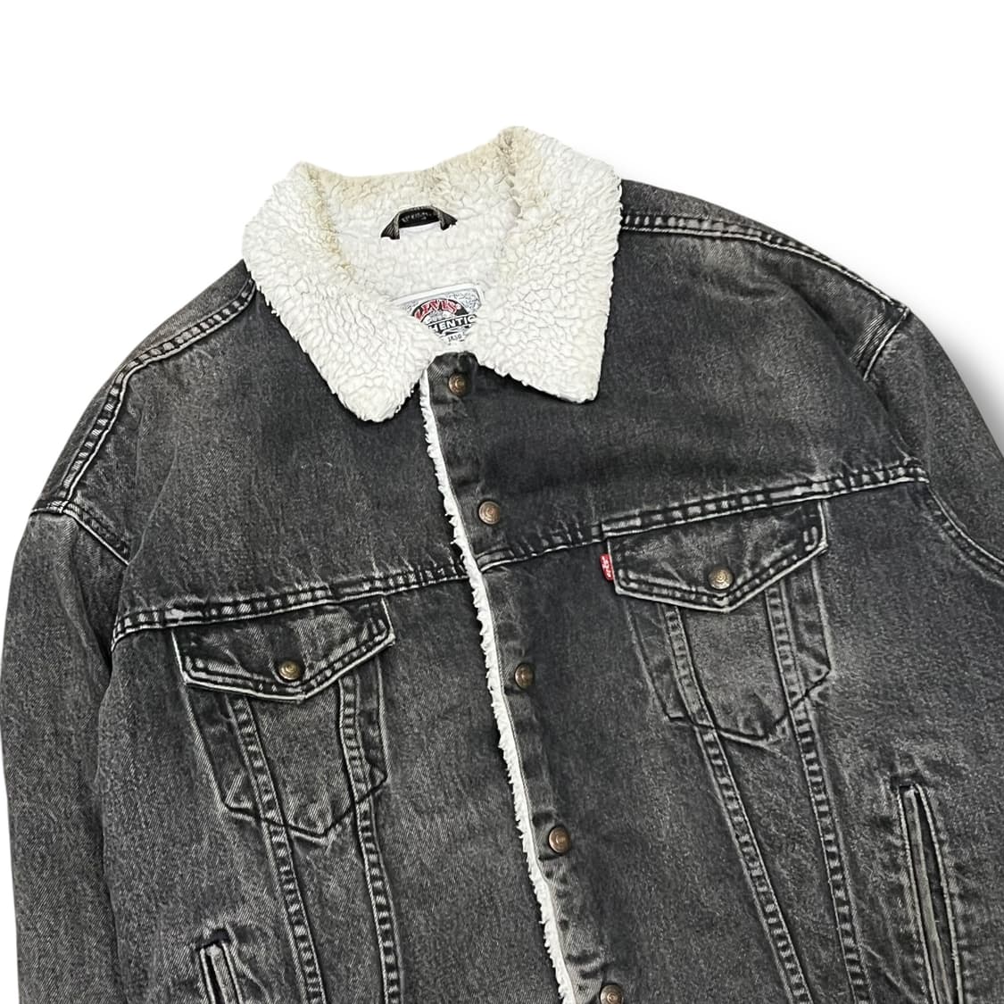 usa 리바이스 셰르파 흑청자켓 s08413 상품이미지4