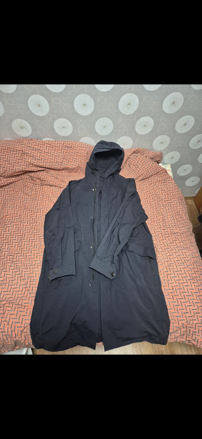 타임옴므 후드 롱 야상점퍼 상품이미지1