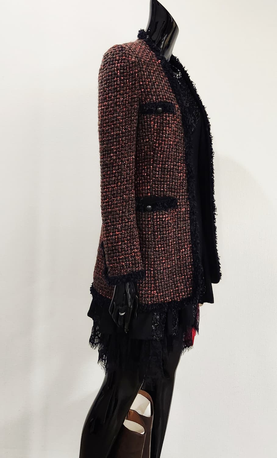 베네통 트위드 자켓 상품이미지4