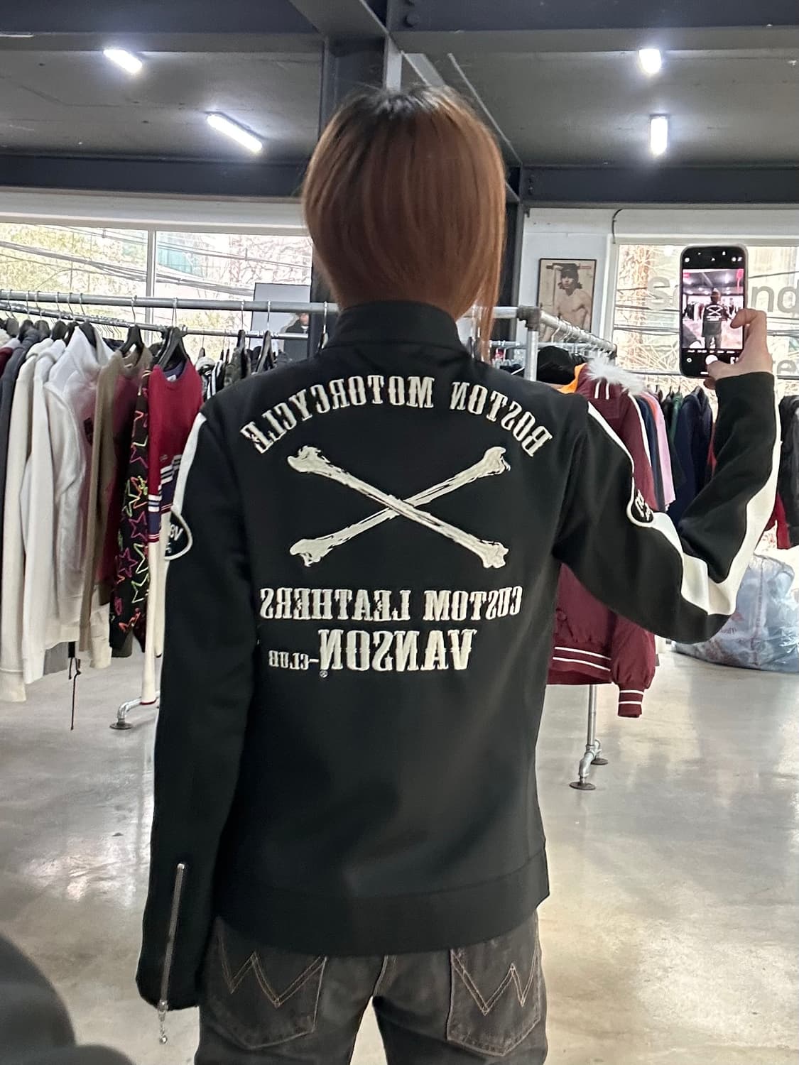 벤슨 본 넥버클 트랙 자켓 상품이미지2