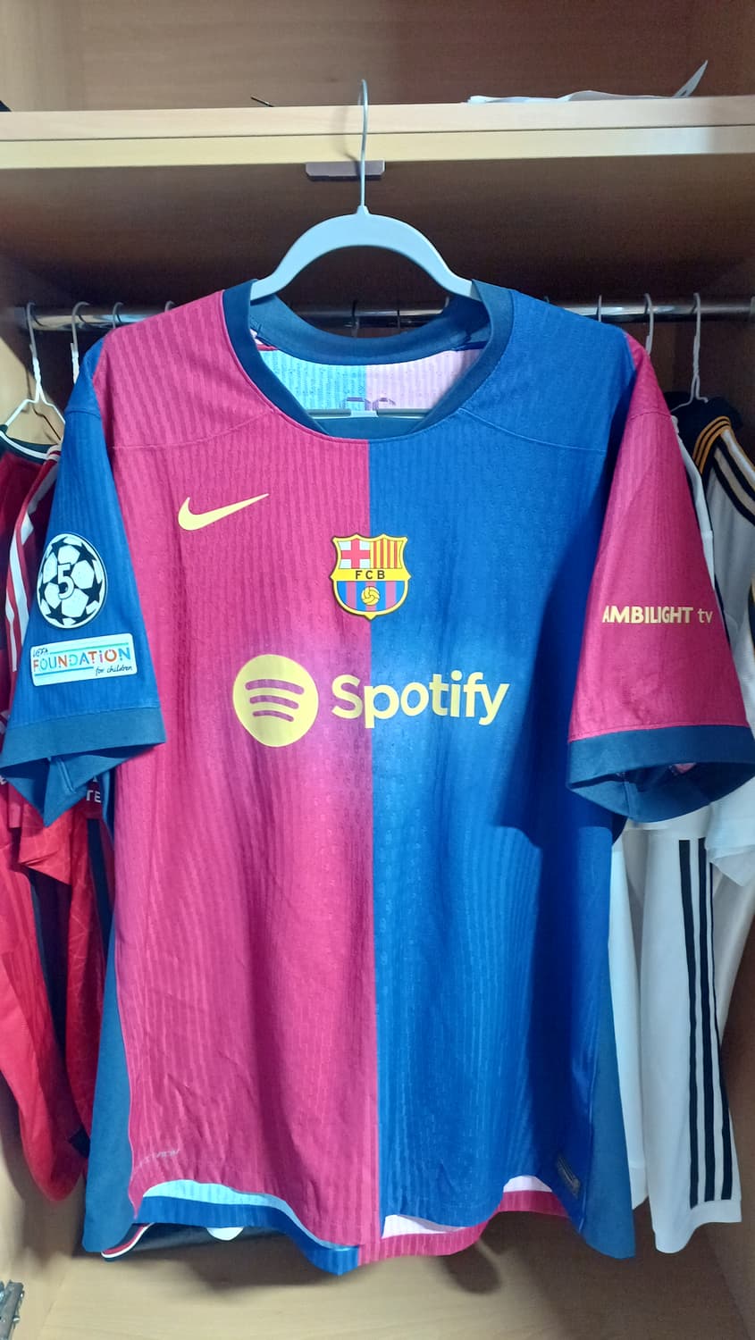 (어센틱) 24 25 바르셀로나 야말 어센틱 홈 유니폼  상품이미지2