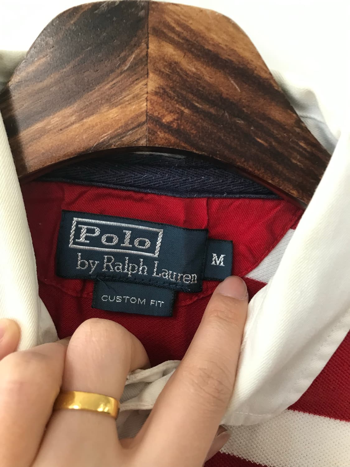 폴로 랄프로렌 신형 단가라 럭비 피케 반팔 티셔츠 상품이미지5