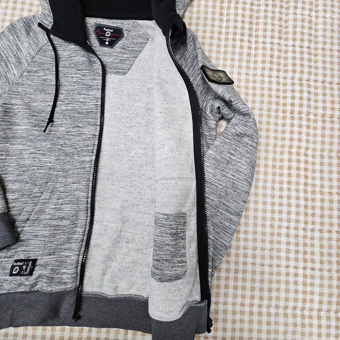 펜필드 기모 후드집업 남자100 상품이미지6