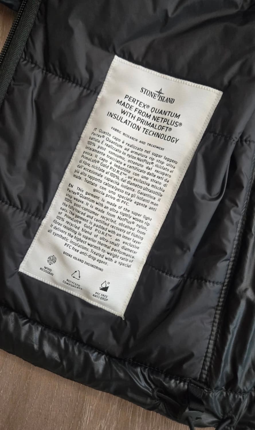 스톤아일랜드 경량 패딩 상품이미지3