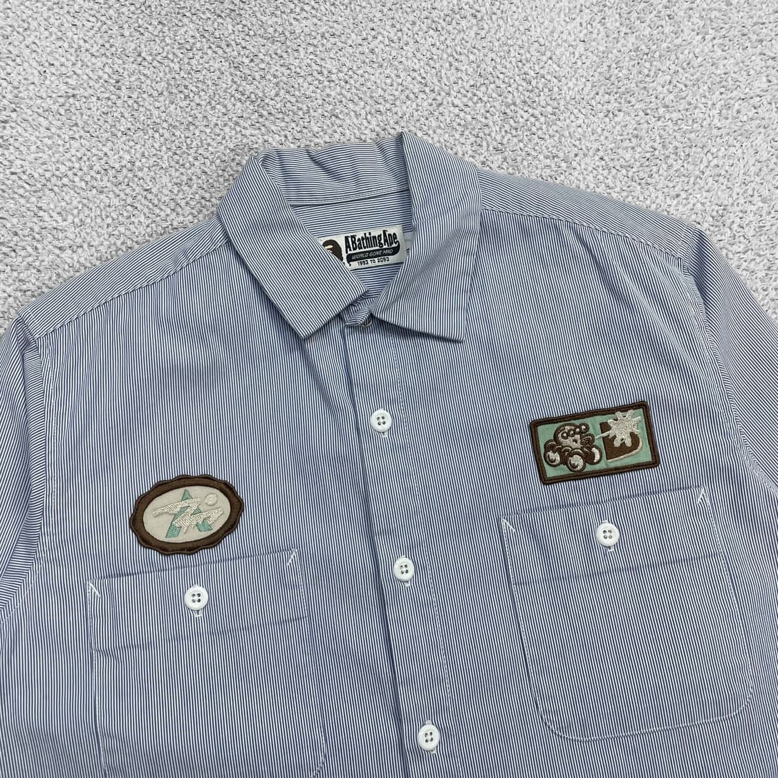 베이프 Bape 스트라이츠 반팔 셔츠 상품이미지2
