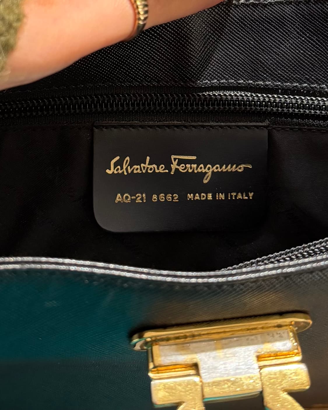 살바토레 페라가모 블랙 단치니 숄더백 상품이미지8