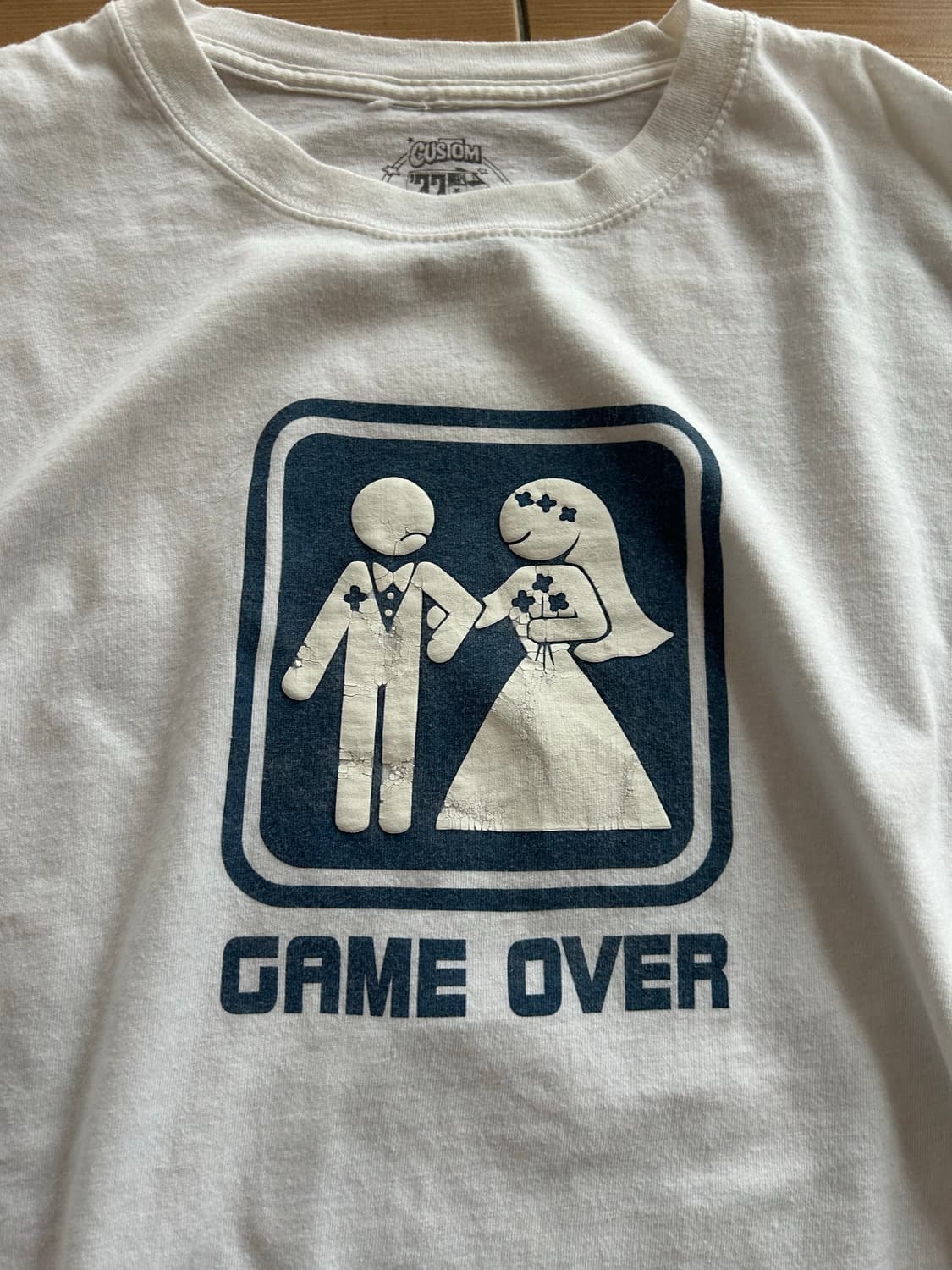 Game over funny Tee 상품이미지1