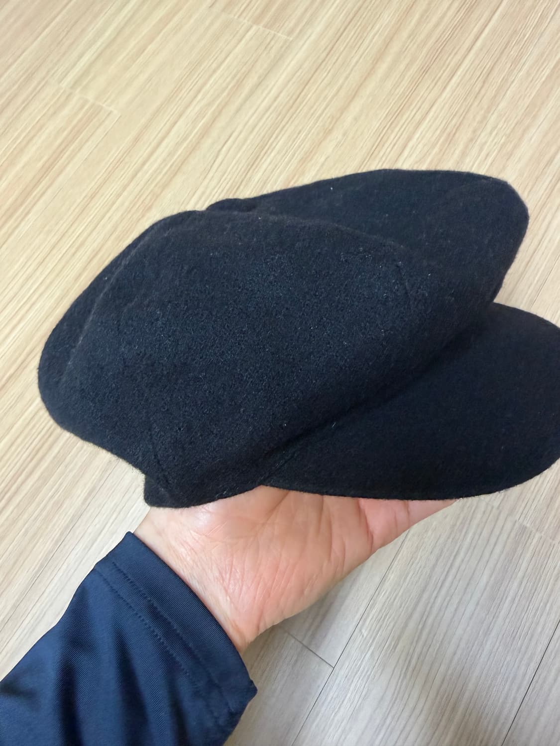 25FW 키지마타카유키 멜톤 캐스켓 블랙 2 새상품 상품이미지3