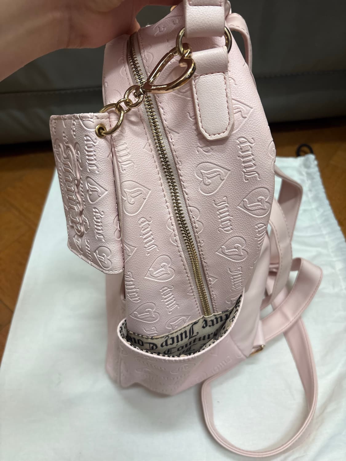 쥬시꾸뛰르 백팩 상품이미지2