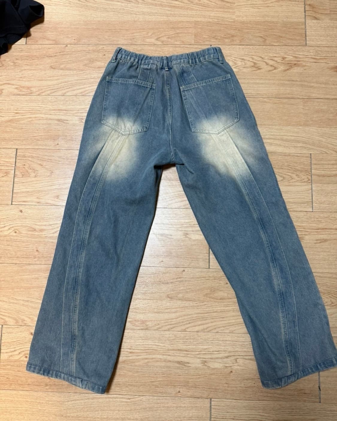 (28~30size) 세미와이드핏 워싱 플레어진 상품이미지2