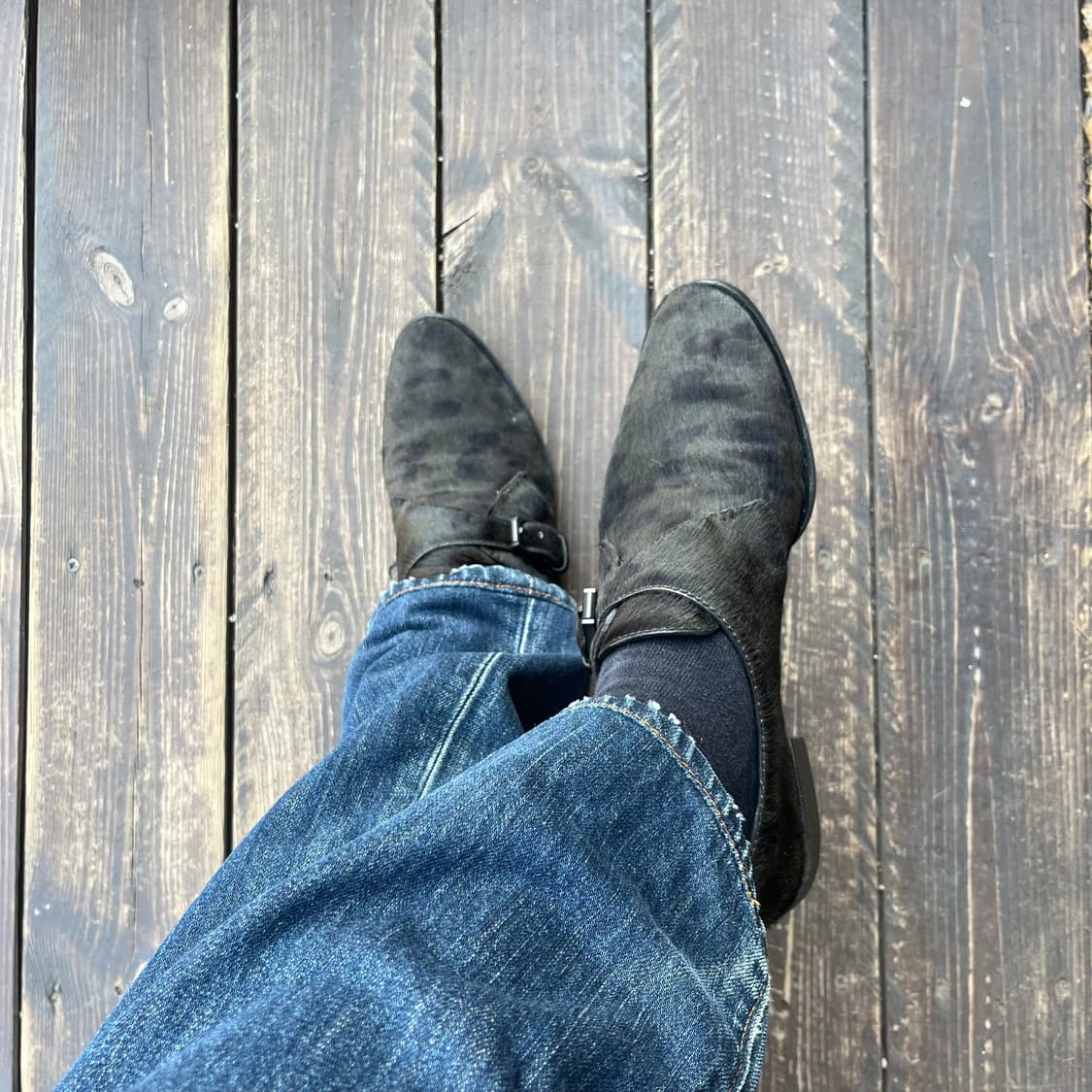 알렉산더왕 송치 레오파드 스트랩 부츠(36) 상품이미지9