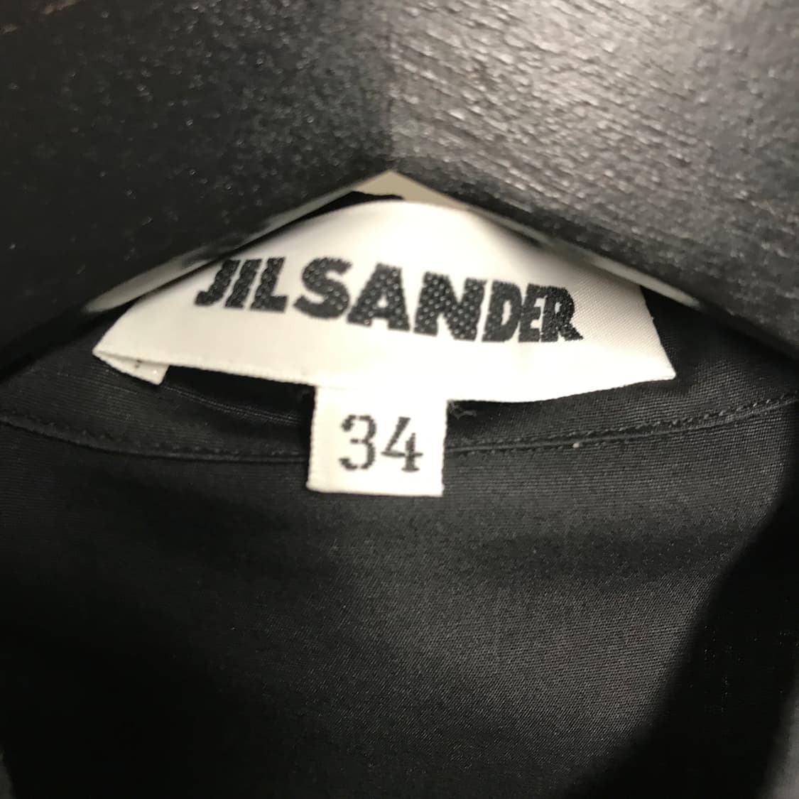 질샌더 블랙 셔츠 34(W) 상품이미지5