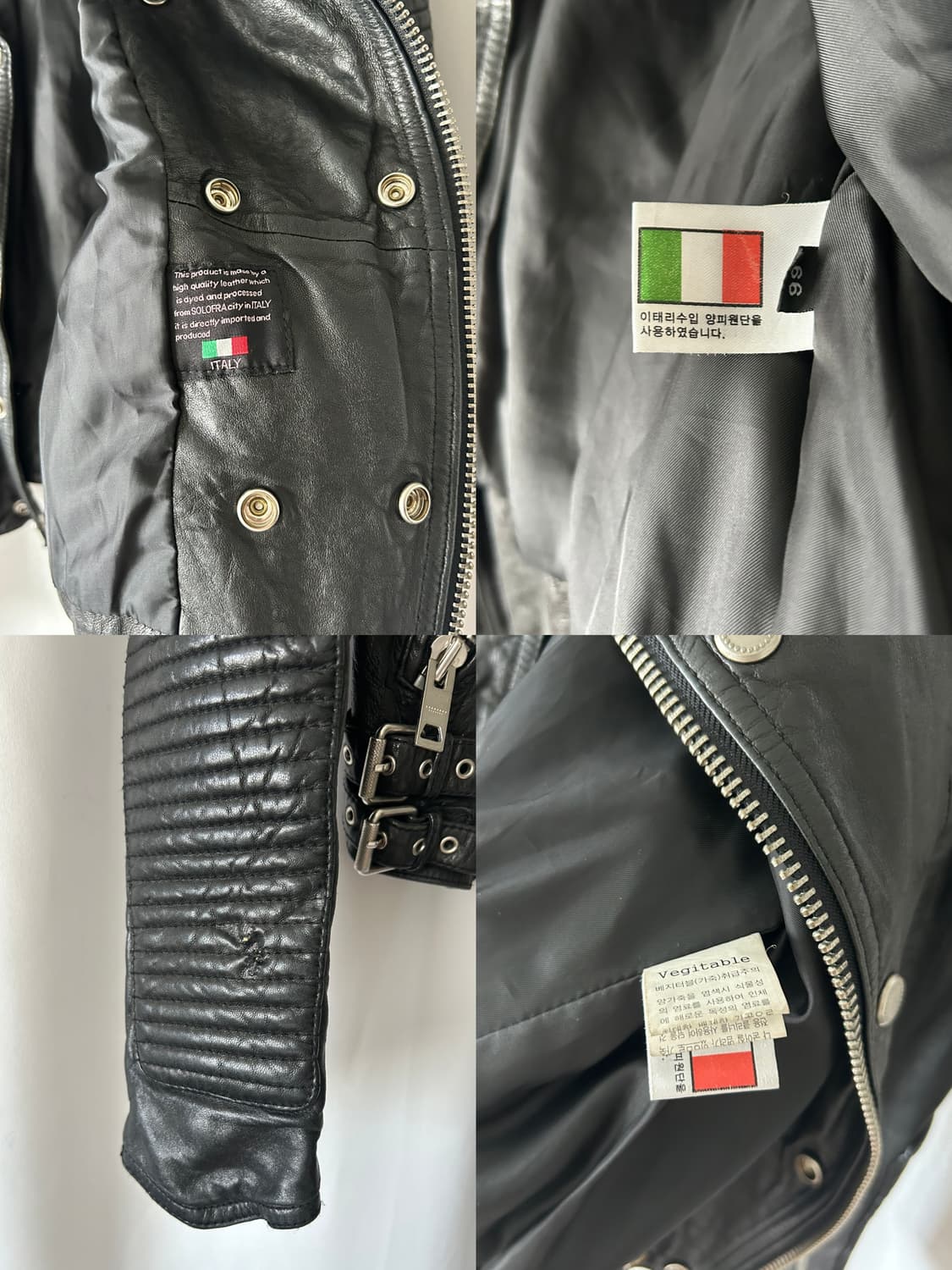 램스킨 바이커 자켓 상품이미지9