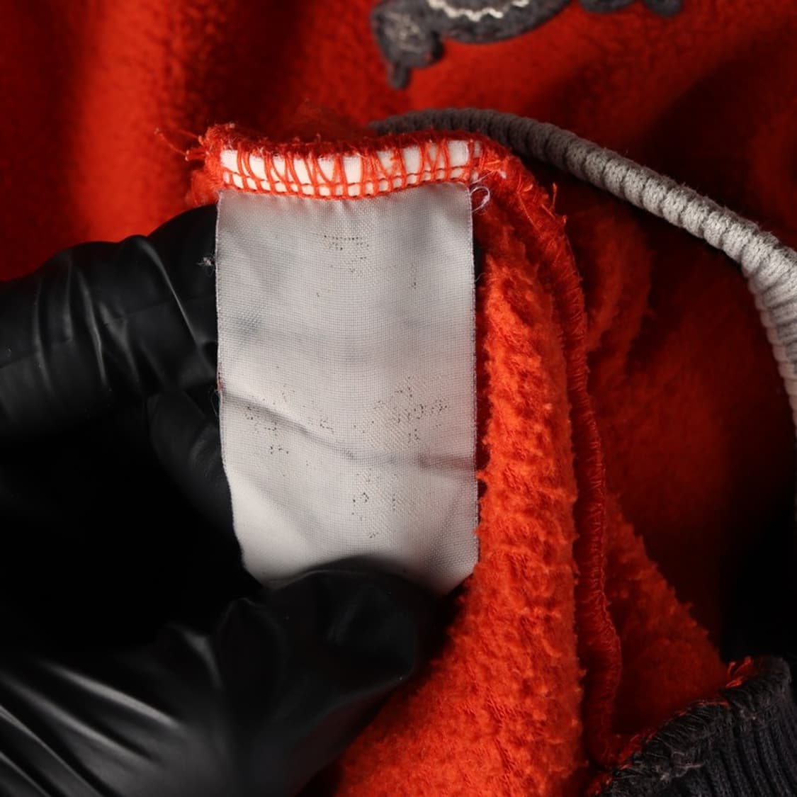 빈폴 89 패치 오렌지 플리스 반집업 XL 상품이미지6