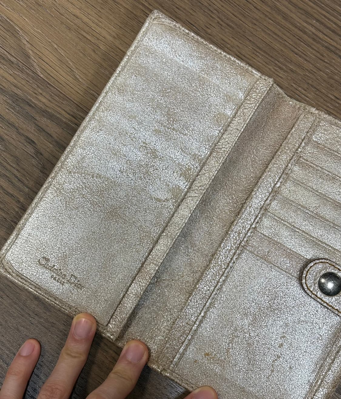 디올 가우초 숄더백+지갑 세트 상품이미지6