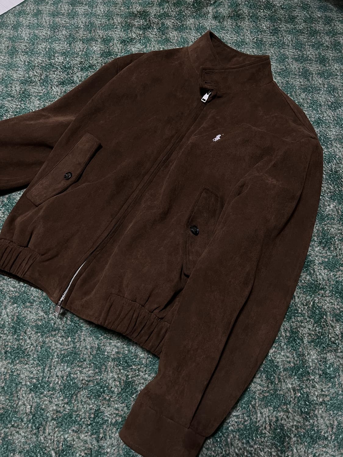 폴로 스웨이드 자켓 상품이미지1