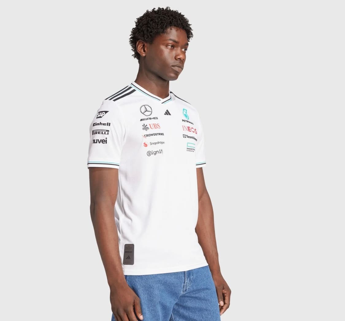 아디다스 메르세데스 어센틱 드라이버 티셔츠(연락 시 실물 사진 보내드려요 상품이미지4