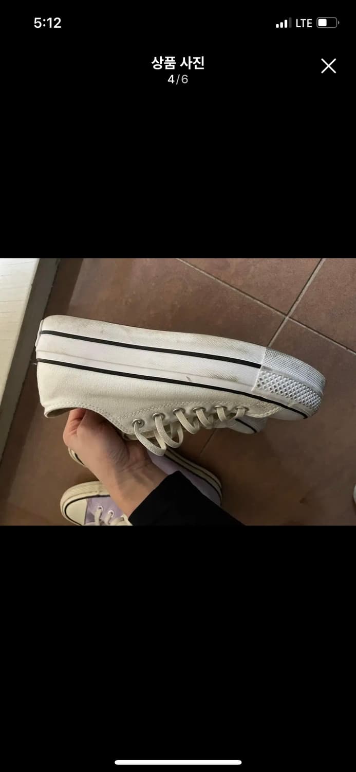 컨버스 척테일러 1970 로우 리프트 화이트 240 245 250 상품이미지4