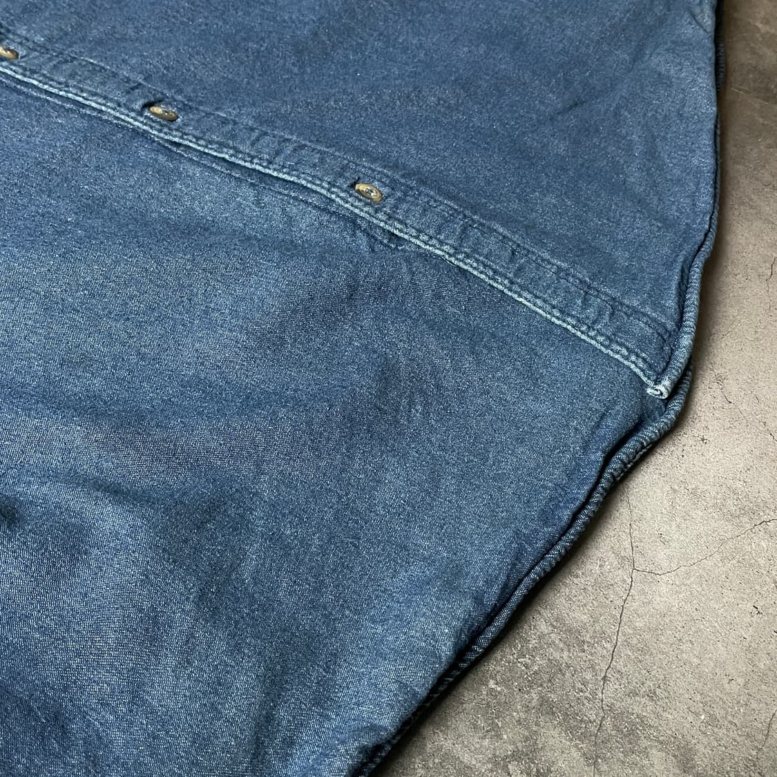 UNKNOWN 빈티지 셰르파안감 데님 셔츠자켓 A00443 상품이미지4