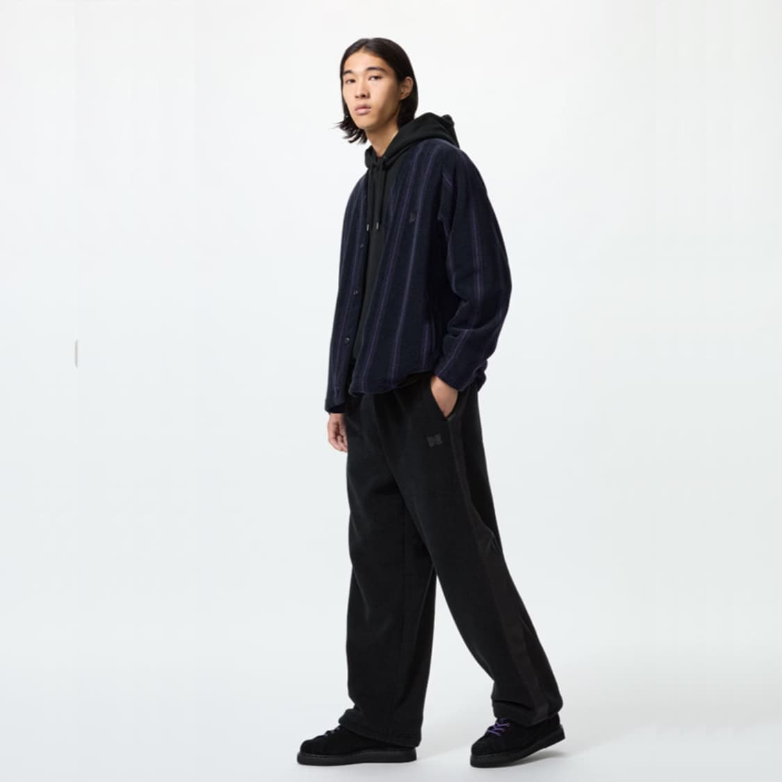 유니클로 니들스 팬츠 블랙 긴기장 2xl 상품이미지1