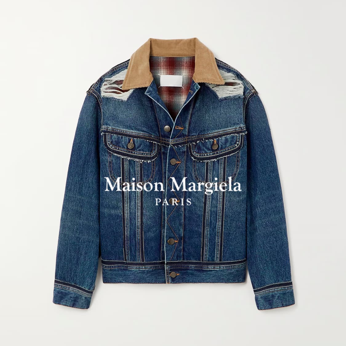마르지엘라 x 펜들턴 데님 자켓 상품이미지2