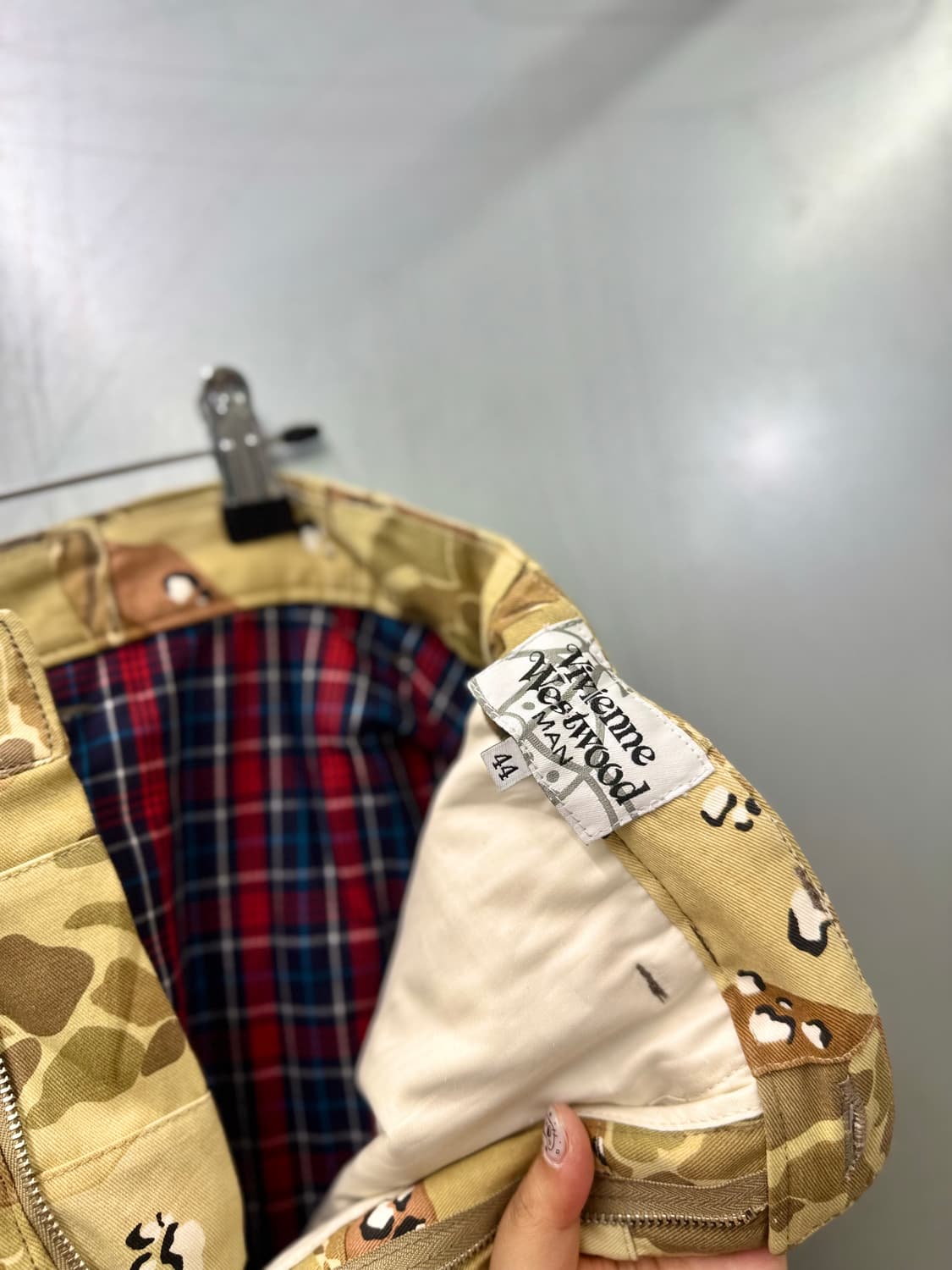 Vivienne Westwood 멀티페이시드 카모 패치워크 카고 팬츠 상품이미지10