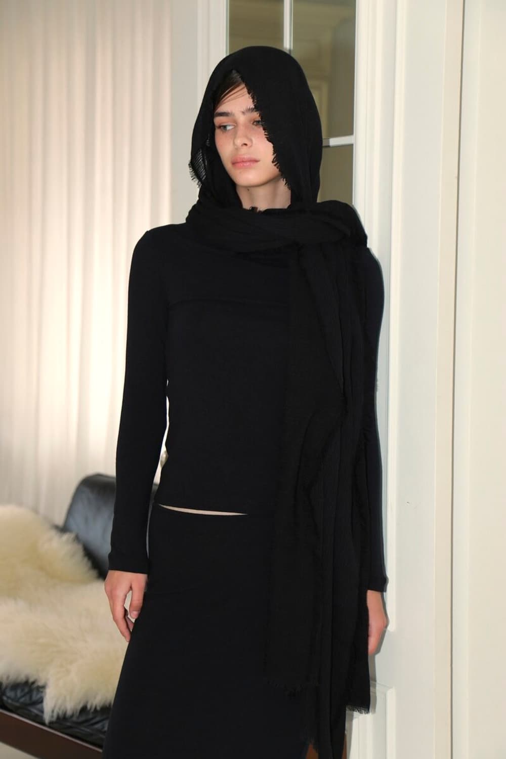 jijivisha touch long skirt 지지비샤 터치 롱 스커트 상품이미지7