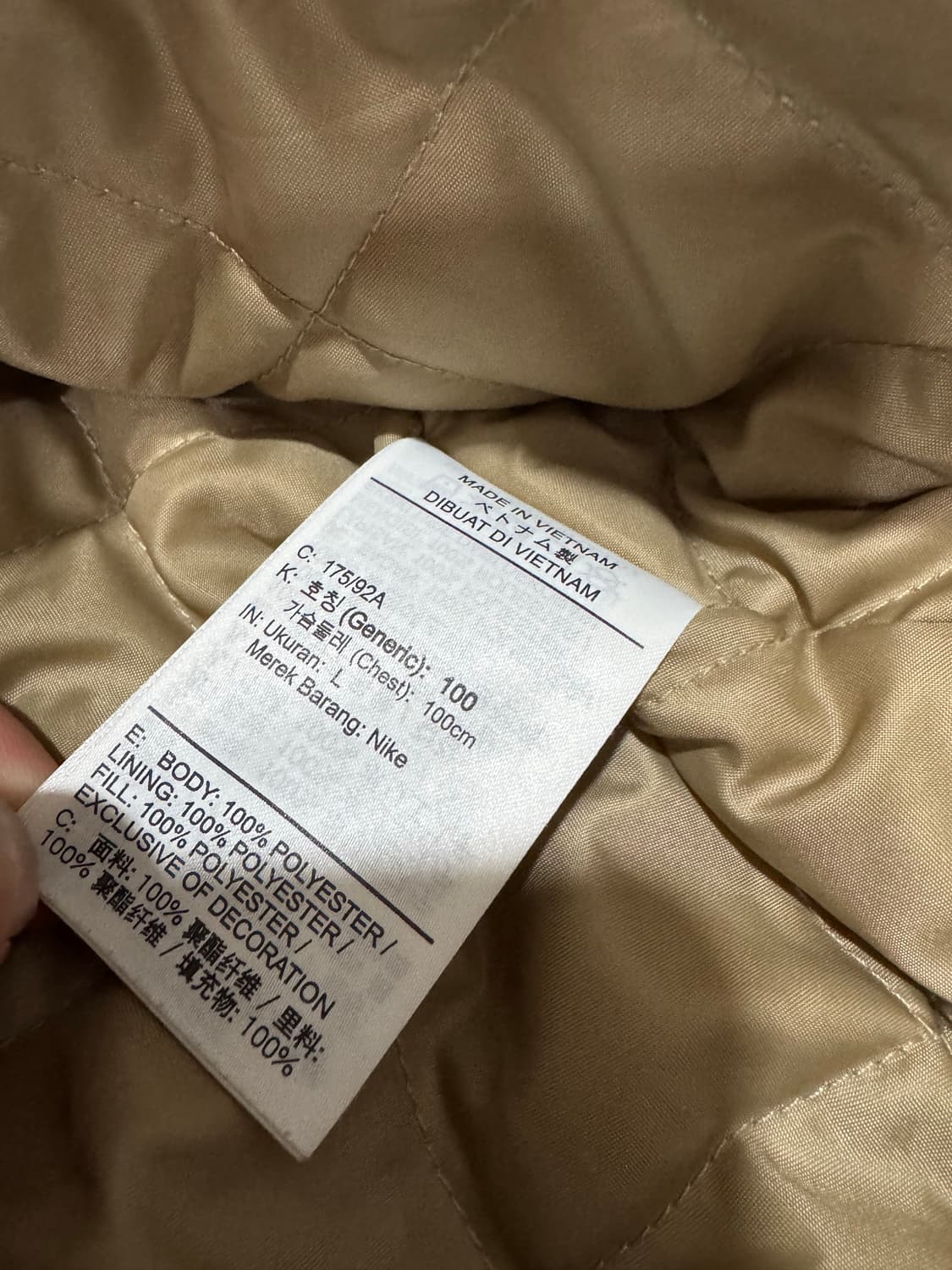 나이키 덕아웃 루즈 사틴 바시티 자켓  상품이미지4