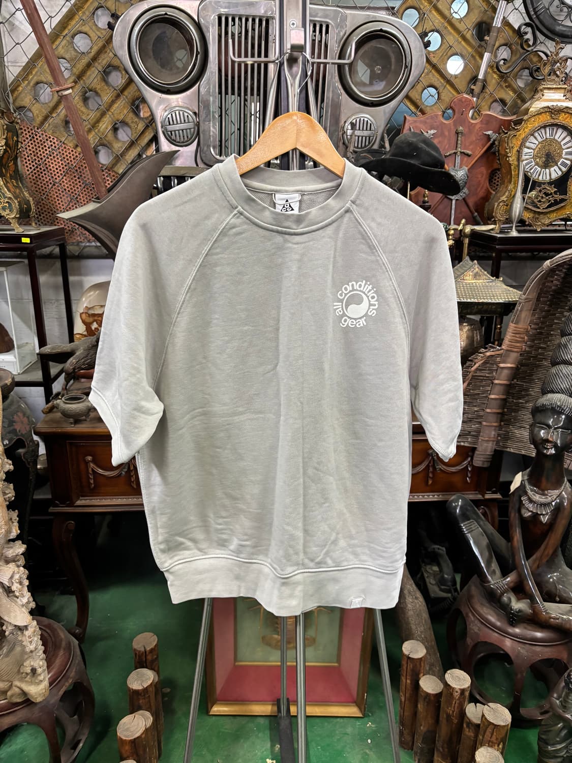 나이키 ACG 드라이핏 숏 슬리브 플리스 크루 티셔츠 상품이미지1