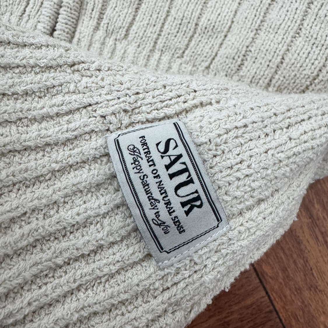 여성용 WS SATUR 세터 파로 부클 니트 집업  상품이미지5