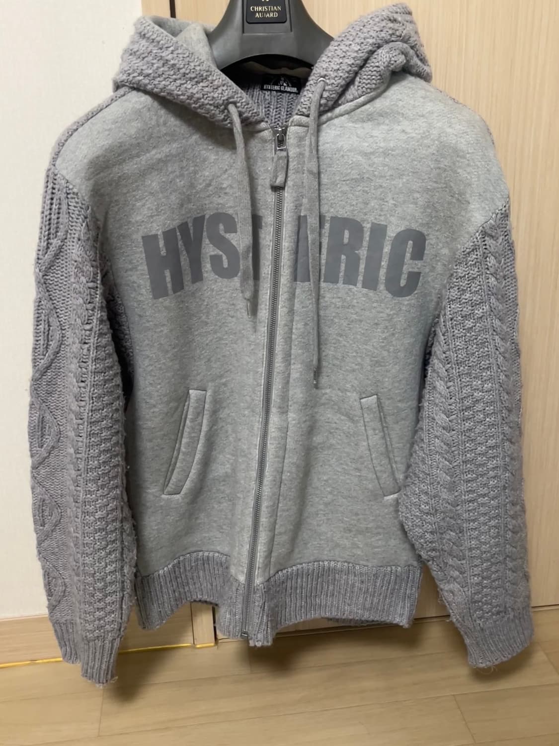 히스테릭 글래머 스웨터 도킹 후디 후드집업 상품이미지2