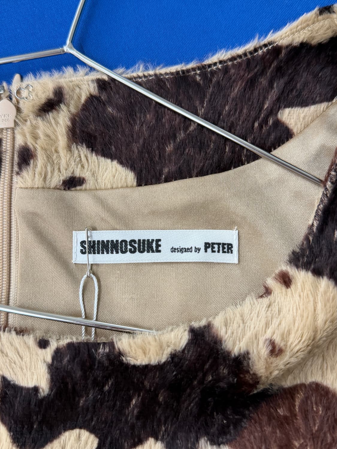 일본빈티지 SHINNOSUKE 웨스턴 퍼 원피스 상품이미지8