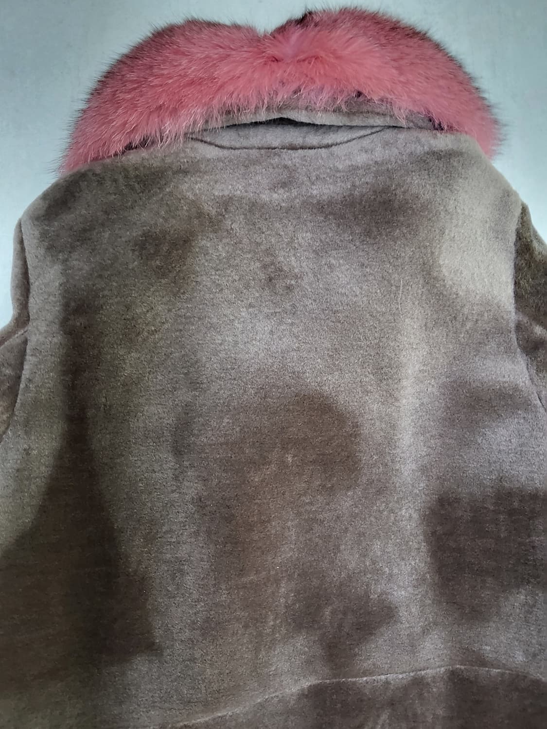 Furs 66 핑크폭스 무스탕 코트 S 상품이미지3