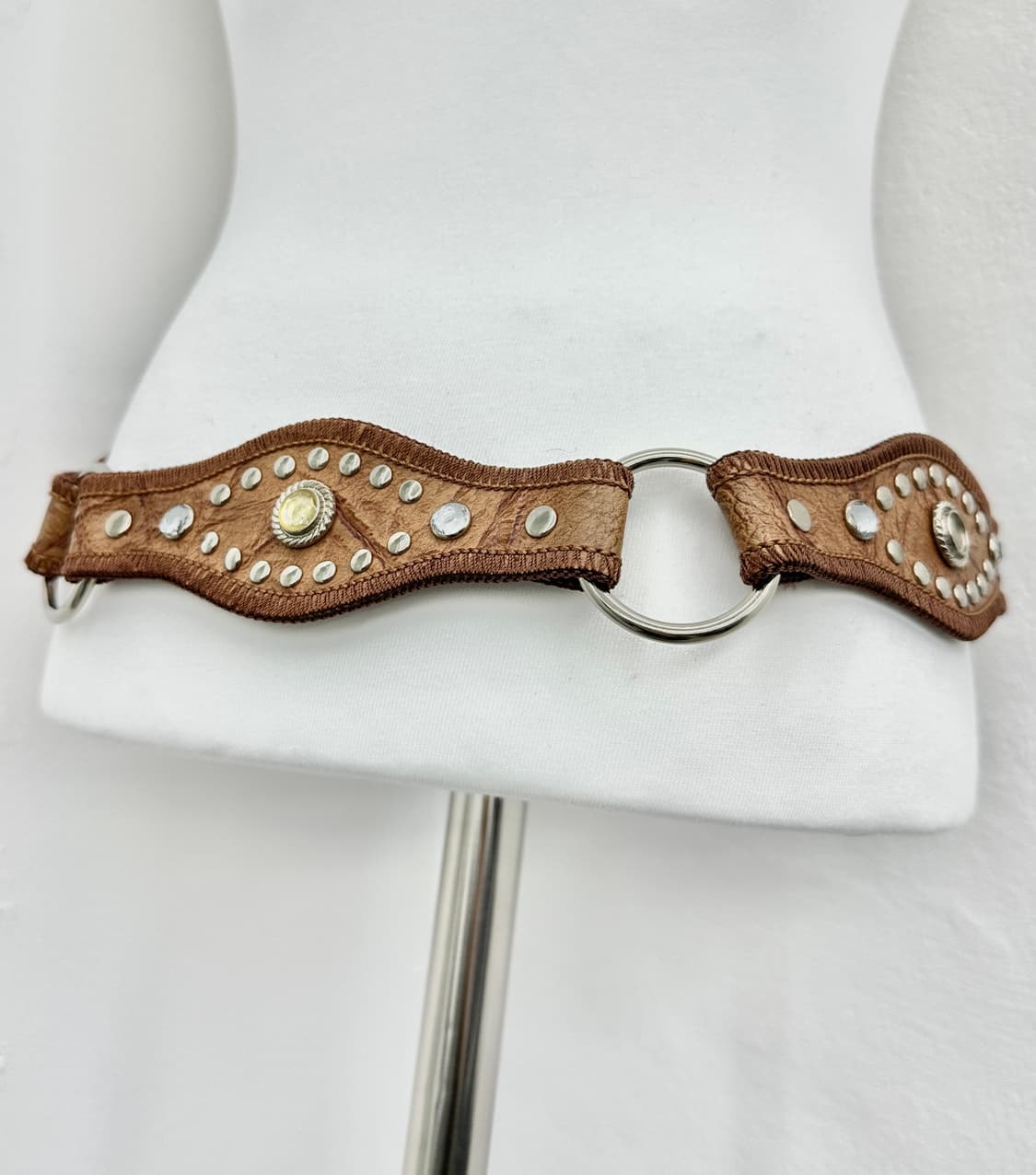 Western mood cubic detail belt 상품이미지6