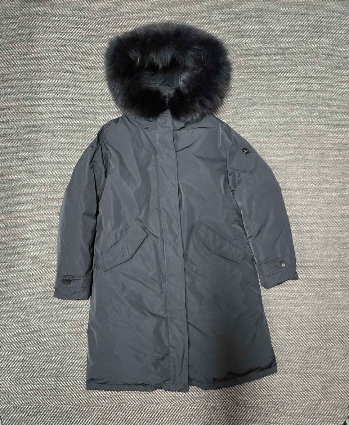 헤트레고 이탈리아 구스다운 패딩 퍼 롱패딩 코트 상품이미지2