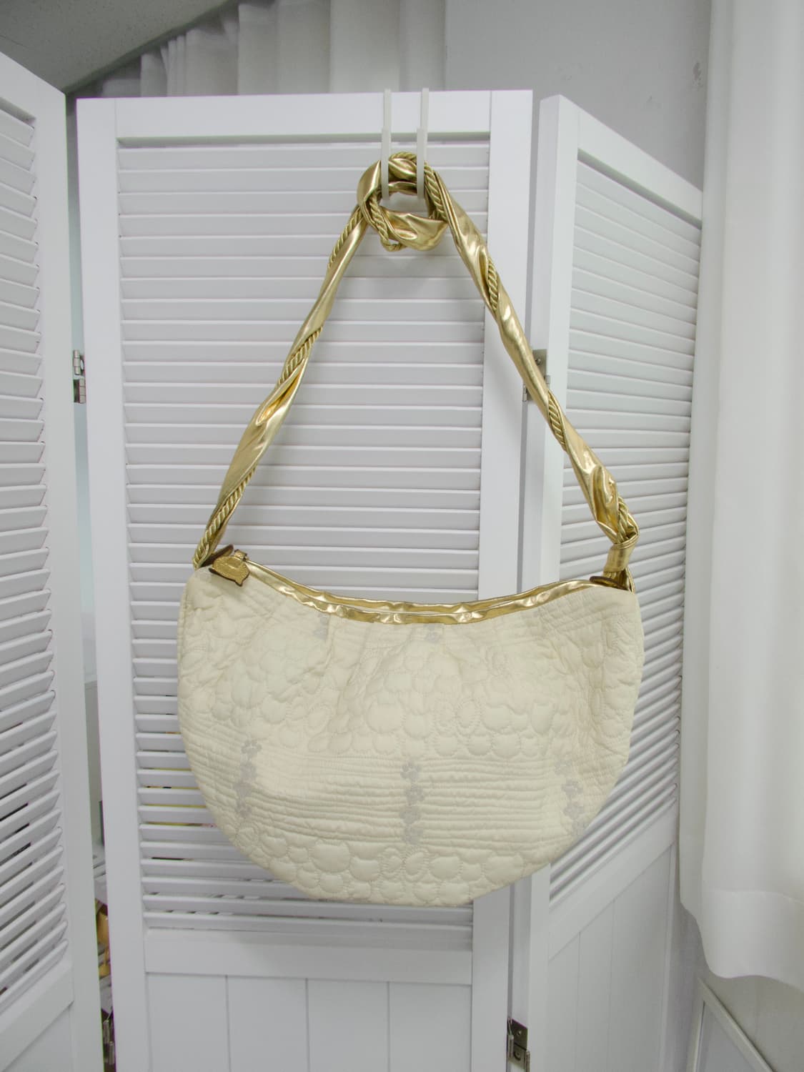 츠모리치사토 네코 퀄팅 크로스백 상품이미지3