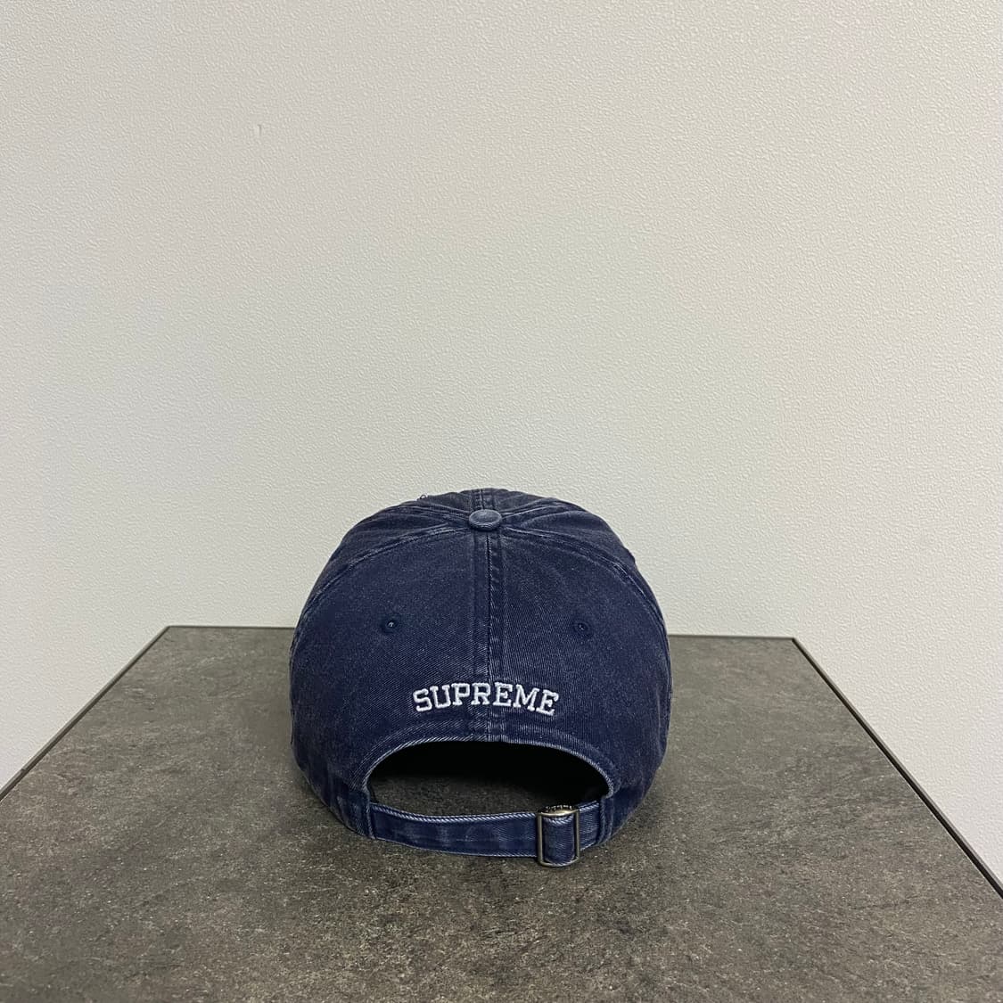 (OS) 슈프림 S로고 볼캡 모자 23FW 피그먼트 네이비 상품이미지4