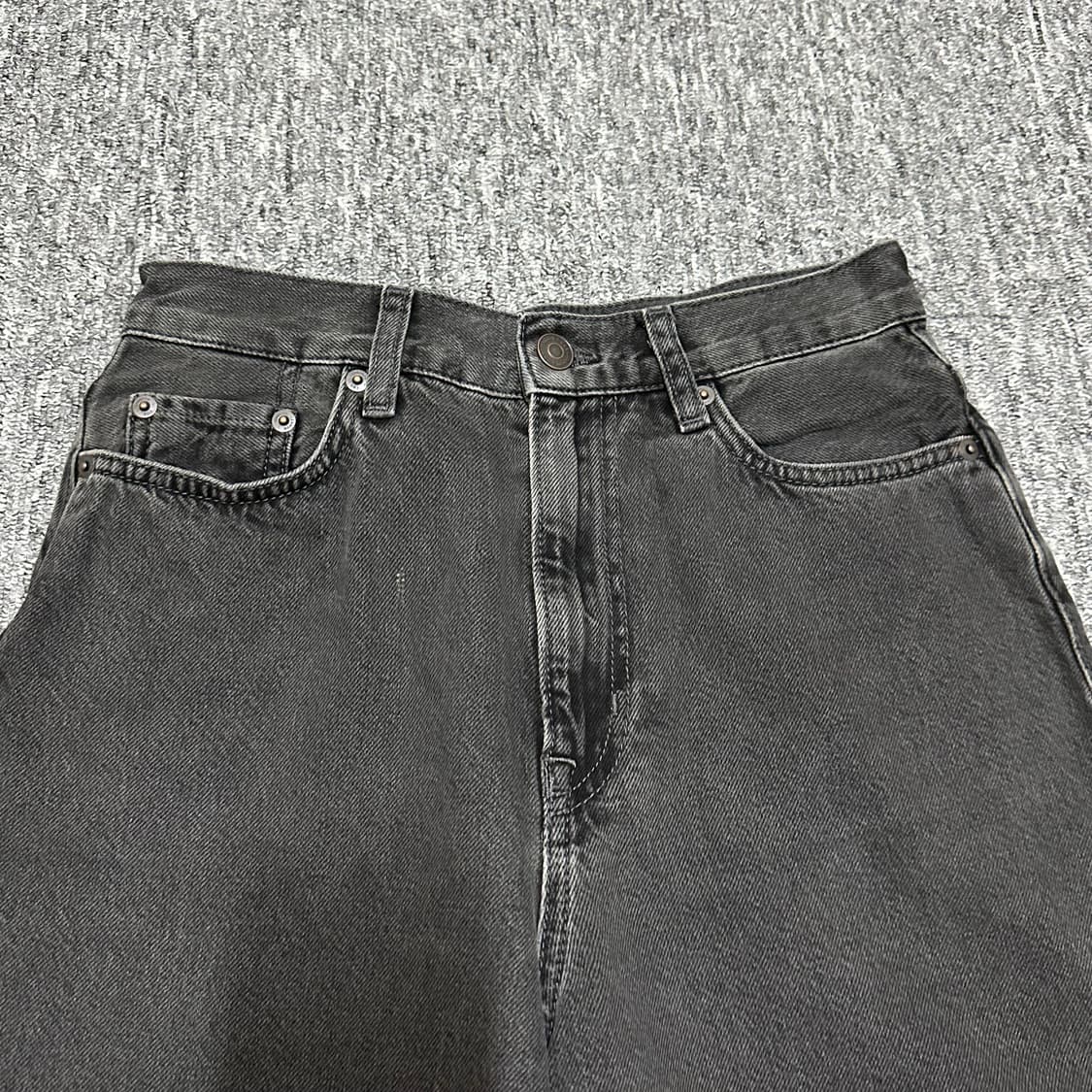 Cos 코스 팬츠 바지 TIDE 진 와이드 타이드 진 청바지 워시드블랙 상품이미지5