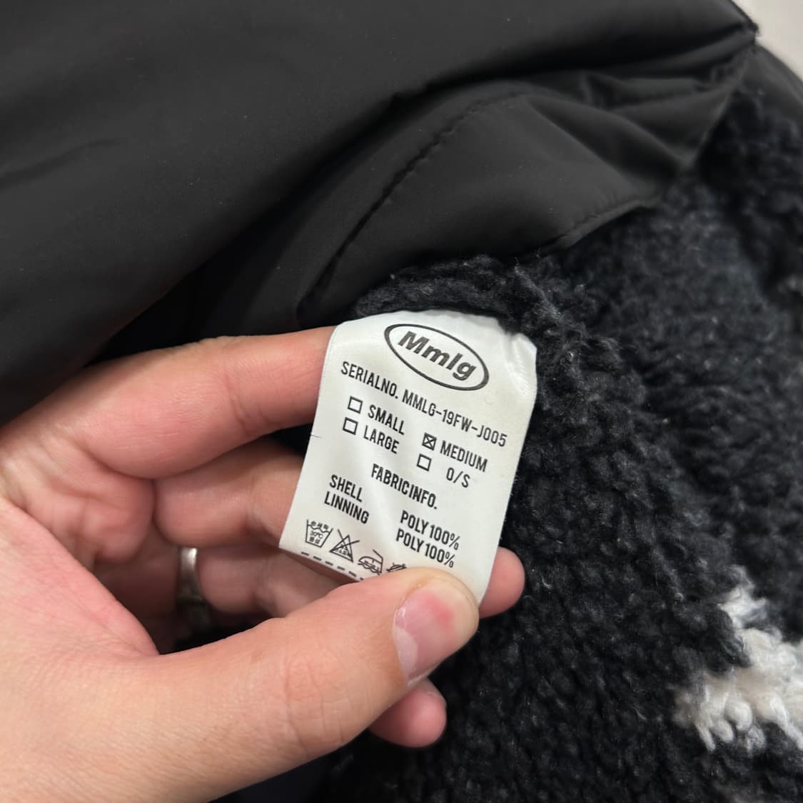 엠엠엘지 벨크로와펜 이너후리스 후드 롱패딩 상품이미지4