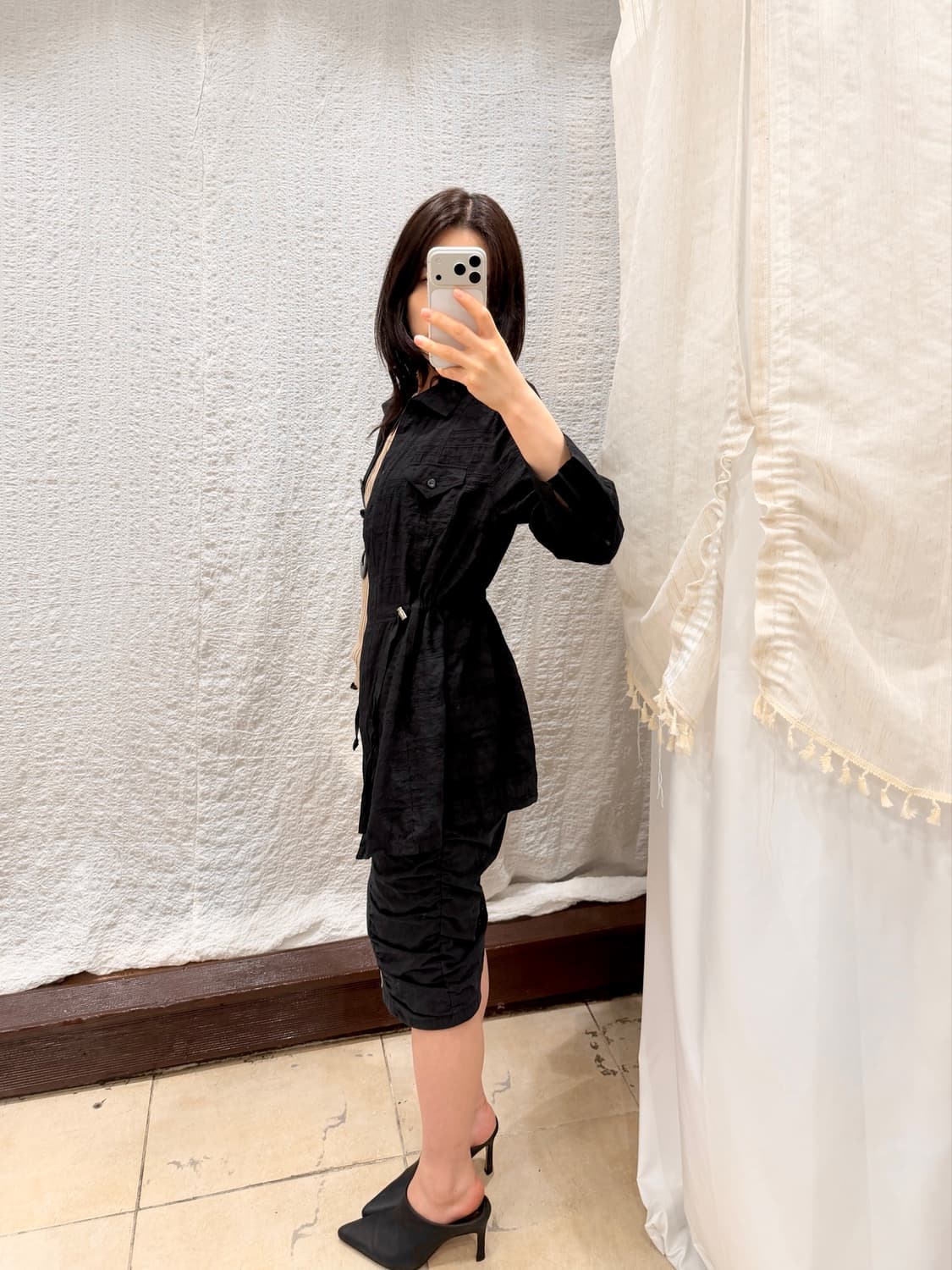 Noir Breeze Shirt Jacket 상품이미지4