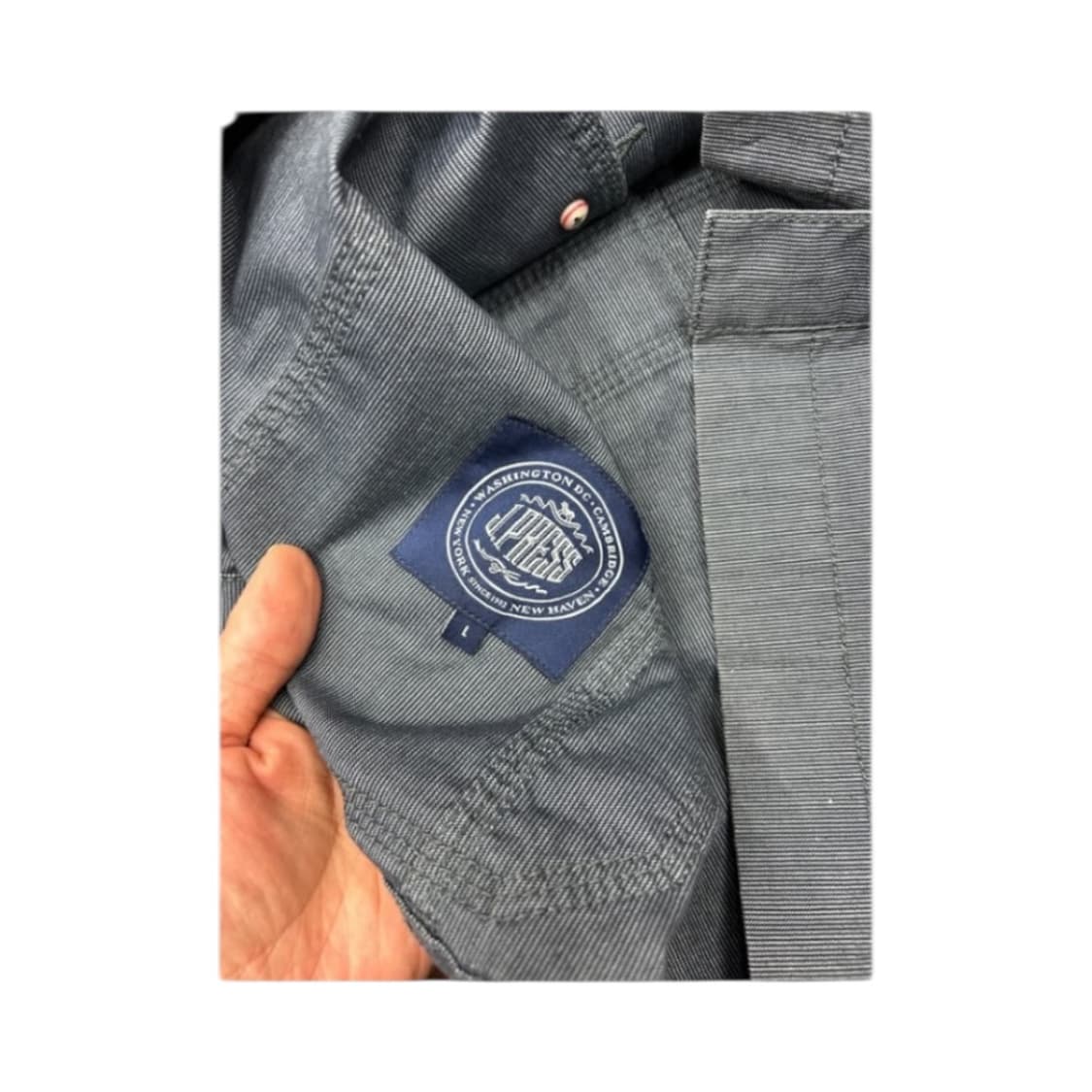 L) 제이프레스 차콜 그레이 캐주얼 워크 자켓 OJ-041 상품이미지3